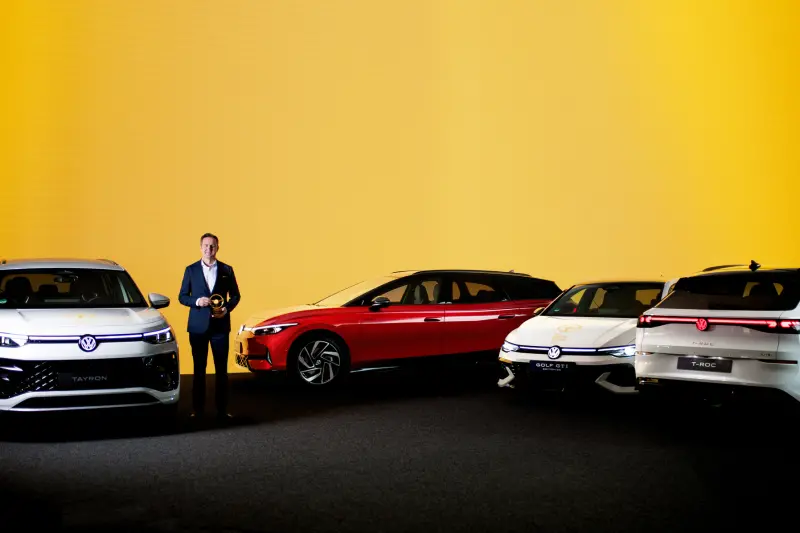 Volkswagen face istorie: patru premii Das Goldene Lenkrad într-un singur an