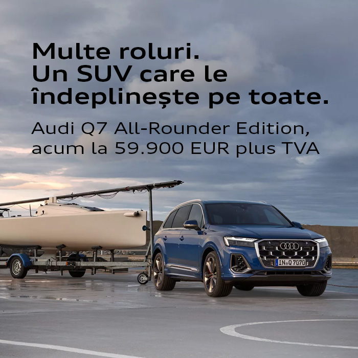 Audi Q7 | Un SUV care le îndeplinește pe toate.