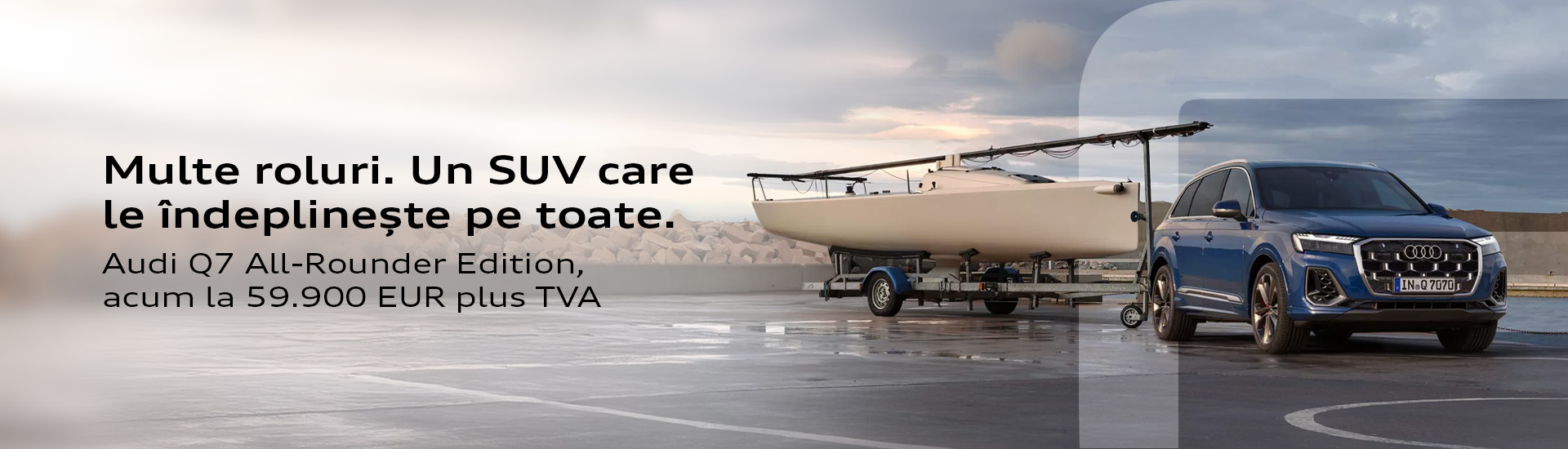 Audi Q7 | Un SUV care le îndeplinește pe toate.