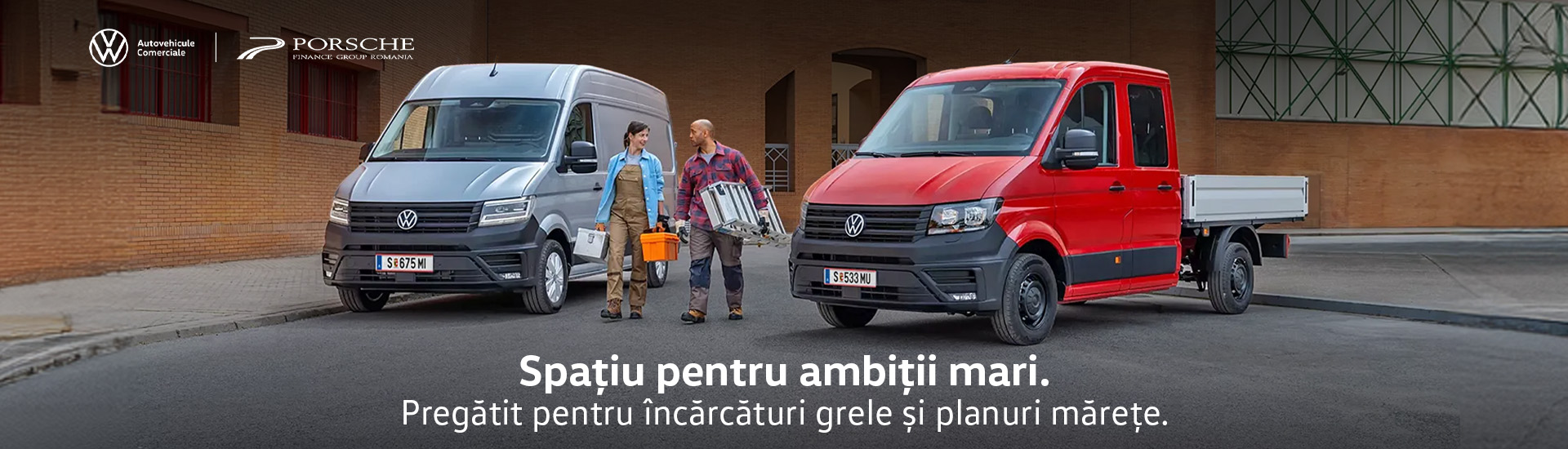 Crafter Furgon. Construit pentru afacerea ta.
