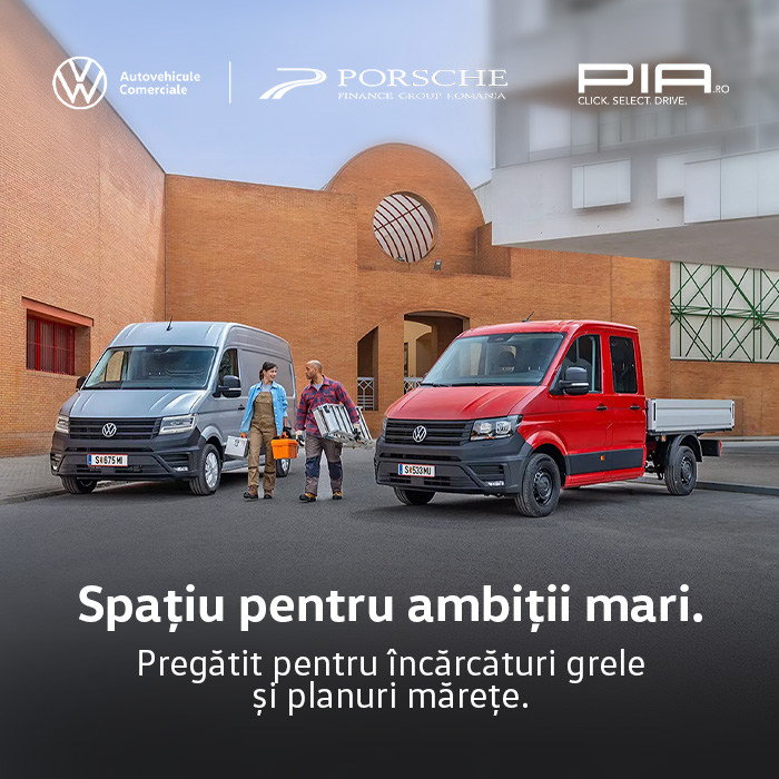 Crafter Furgon. Construit pentru afacerea ta.