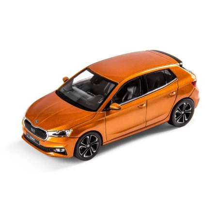 Fabia IV Macheta  dimensiune 1:43, Culoare orange