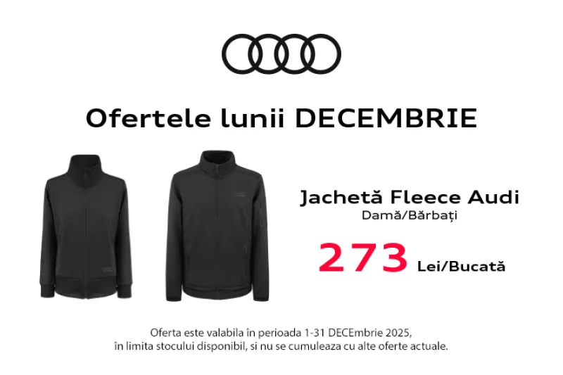 Jachetă Fleece Audi Bărbați