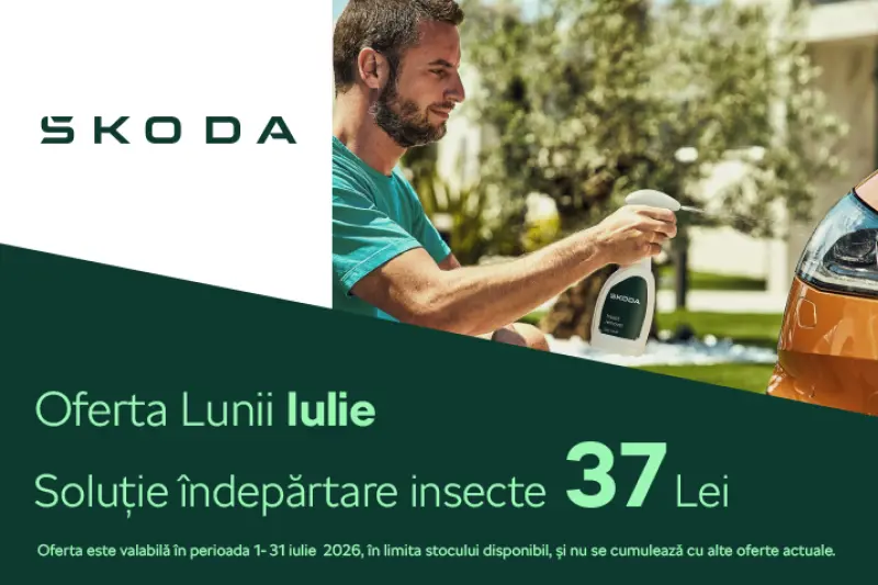Soluție îndepărtare insecte Skoda